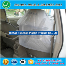 Tampas de assento de plástico transparente HDPE / LDPE para carro